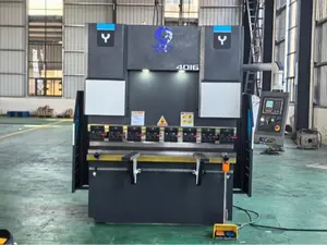 The 40T 1600 black rotary bending machine is equipped with the E21 system and can be customized with a personalized factory price