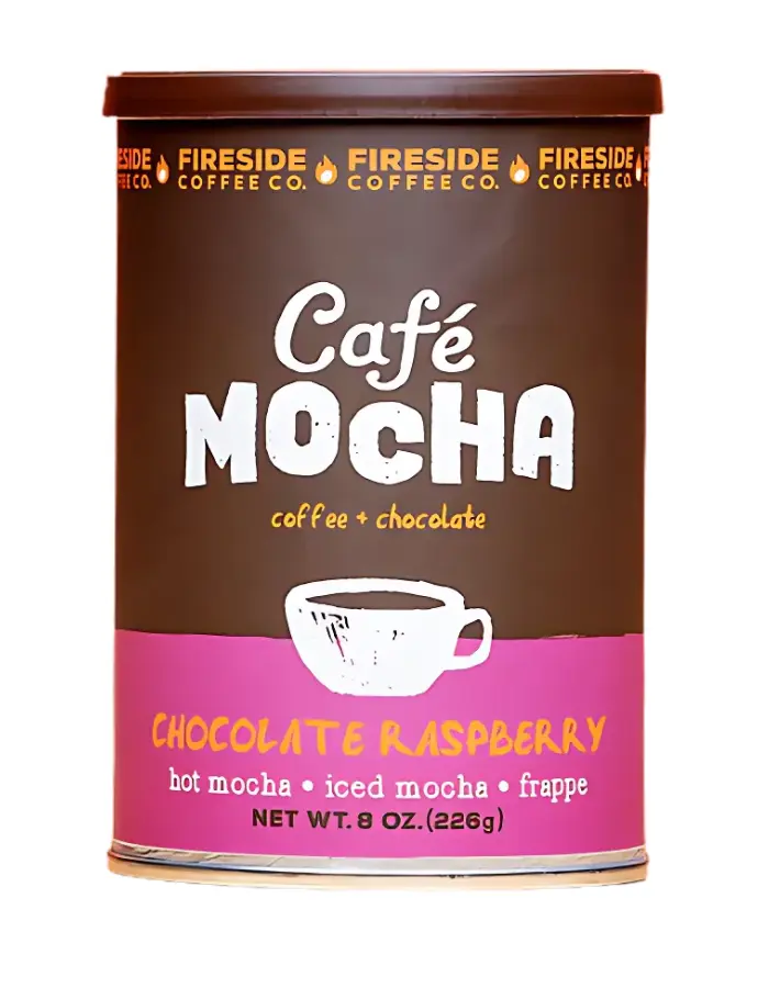 Chocolate Raspberry Hot Coco Coffee Base Mix Beverage Milk