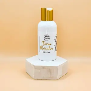 SOUL Manifesta Divine Masculine Body Lotion 4oz - Hydrating Lotion with Frankincense Fragrance, Nourishing Formula for Deep Hydration body balm Moisturizer Evening Skincare Smooth Silky Moisture Moisturizing Scented butter nourish your new creams