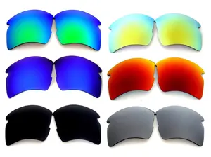 Galaxy Replacement Lenses for Oakley Flak 2.0 XL Sunglasses 6 Color Pairs Sets Polarized 100% UVAB with Anti-Reflective UVAB Protective Gear and Impact Resistance GREAT GIFTS