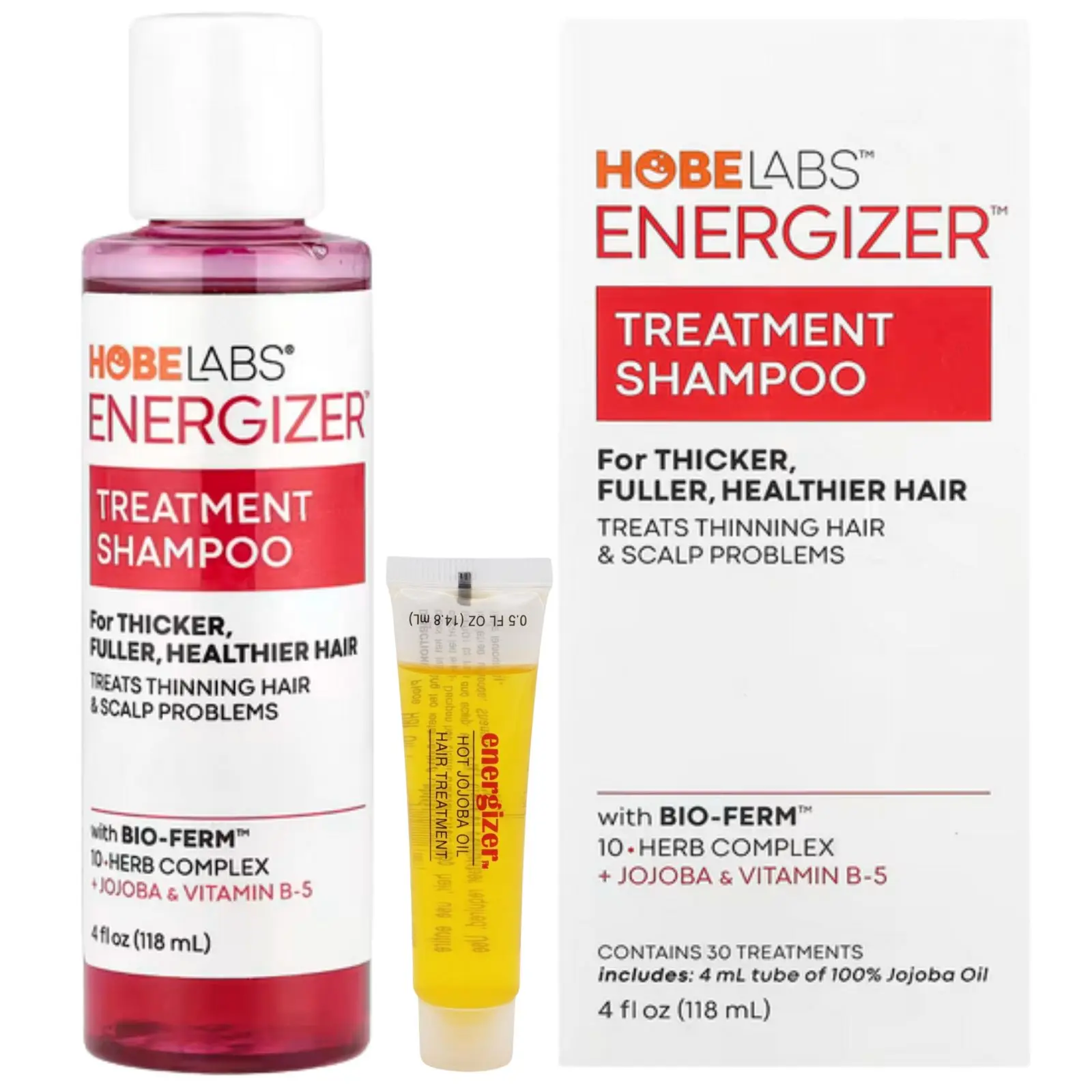 Hobe Labs Energizer Treatment Shampoo 4 fl oz