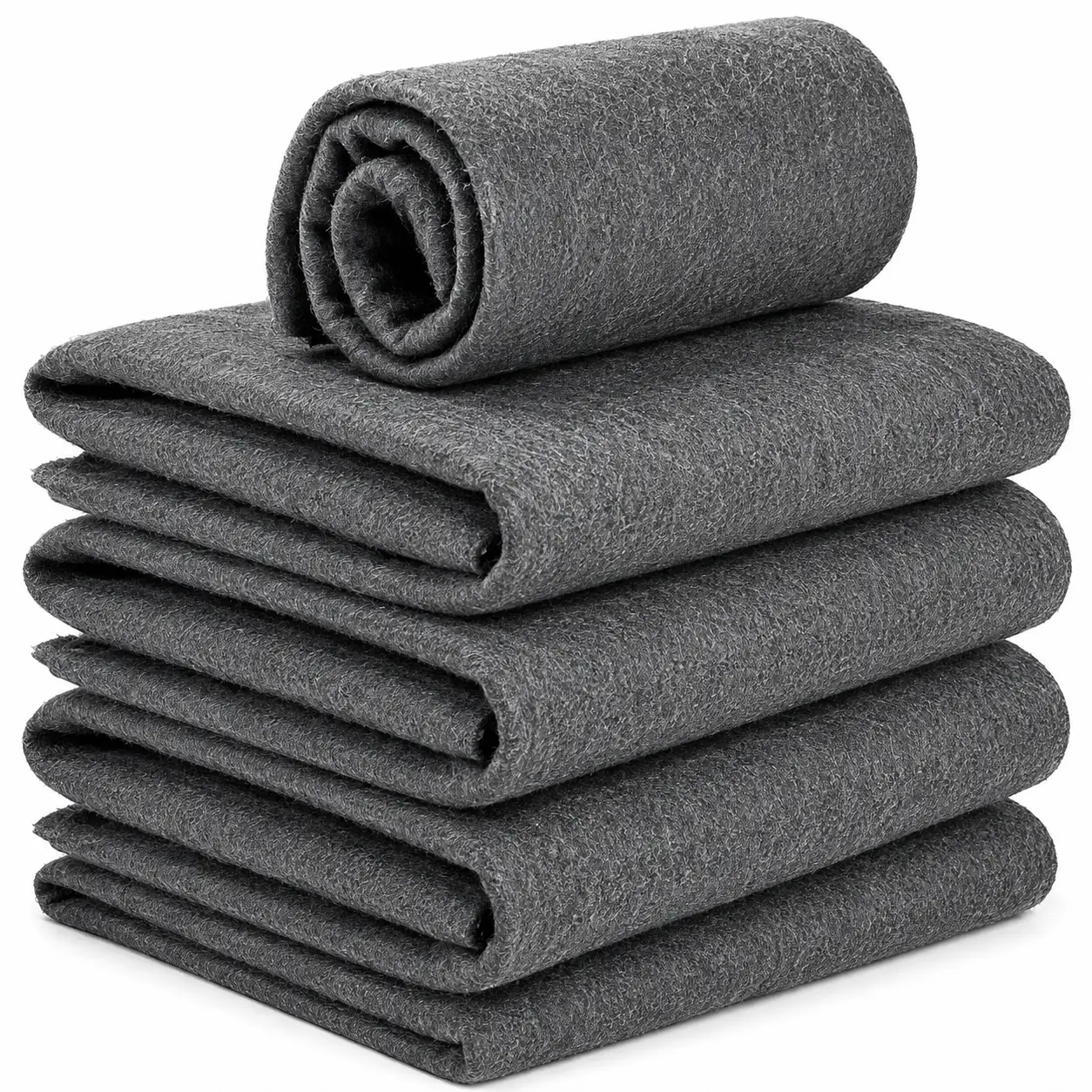 5Pcs Thickened Microfiber Magic Cleaning Cloths - Lint-Free, Streak-Free, Super Absorbent, Washable, Reusable Kitchen Specialty Towels for Glass, Cars, Microfiber Towel