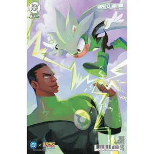 Green Lantern #35 CVR E Crystal Kung DC X Sonic Card Stock VAR