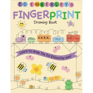 Ed Emberley's Fingerprint Drawing Book by Ed Emberley [Paperback Book]