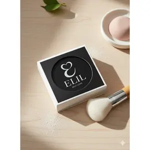 ELIL Setting Powder Flawless Makeup Matte Radiance Titanium Cosmetic Lightweight Smooth