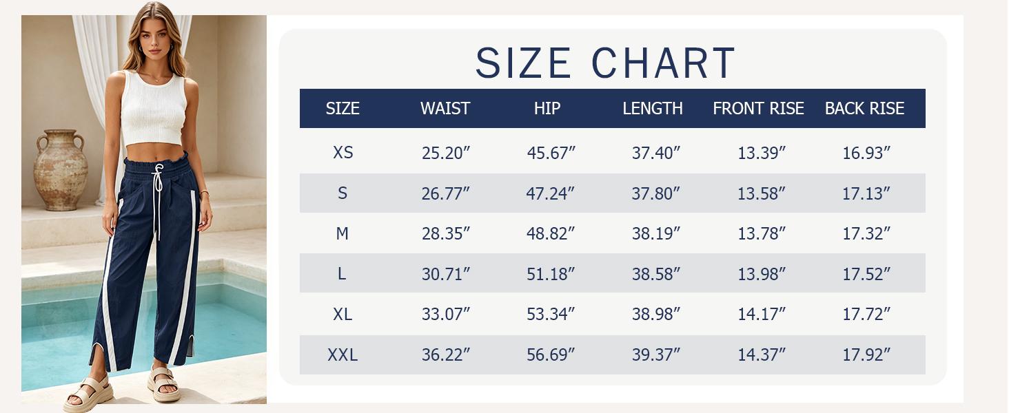 UANEO Loose Barrel Pants for Women Quick Dry Lightweight Hiking Travel Workout Running Comfy Lounge Pants with Pockets SummerVibes UANEO Loose Barrel Pants for Women Quick Dry Lightweight Hiking Travel Workout Running Comfy Lounge Pants with Pockets SummerVibes