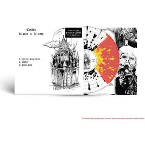 Lil Peep & Lil Tracy - Castles I & II (LImited White, Red, Yellow Splatter Vinyl LP)