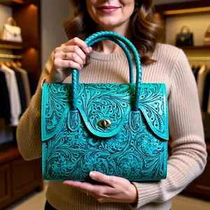 The Scarlet Bloom Handbag
