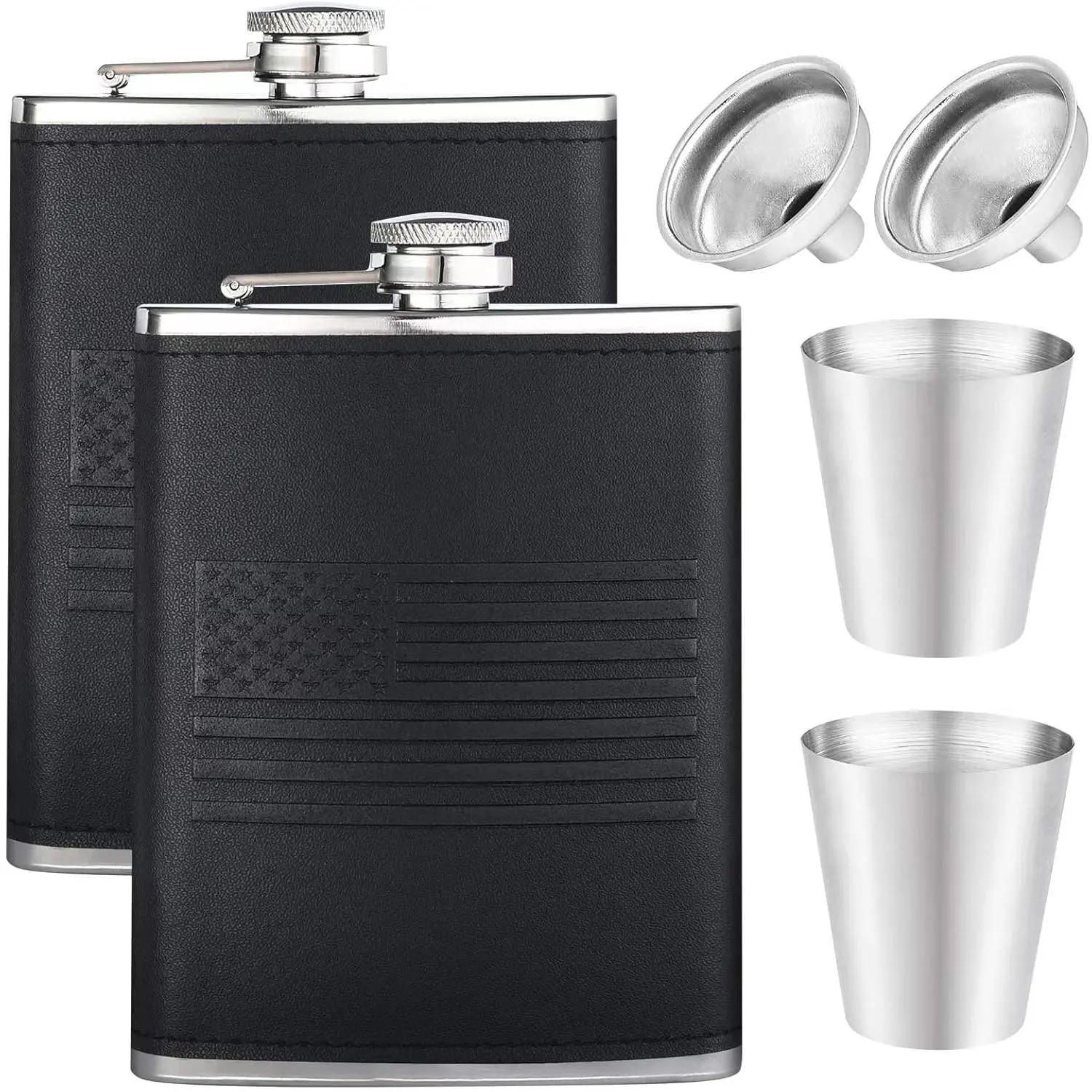 Black Leather 2 pcs