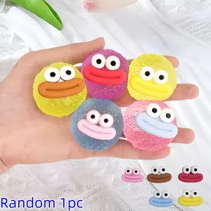 Squishy Sausage Mouth Stress Ball, Cute Funny Face Soft Tpr Compression Toy, Slow Rebound Pressure Relief, Perfect for Parties and Gifts