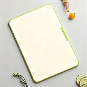 Latest Design Three-Color Kitchen Cutting Board, Plastic Chopping Board, Easy Clean, Space-Saving, Suitable for Meat, Vegetables, Fruits, Cheese