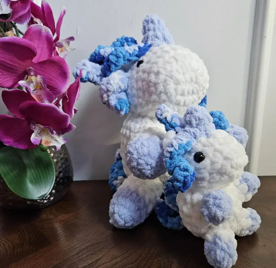 Amigurumi Crochet Unicorn, Soft Unicorn Plushie, Stuffed Unicorn Amigurumi Plushie, Gift Present Birthday Christmas
