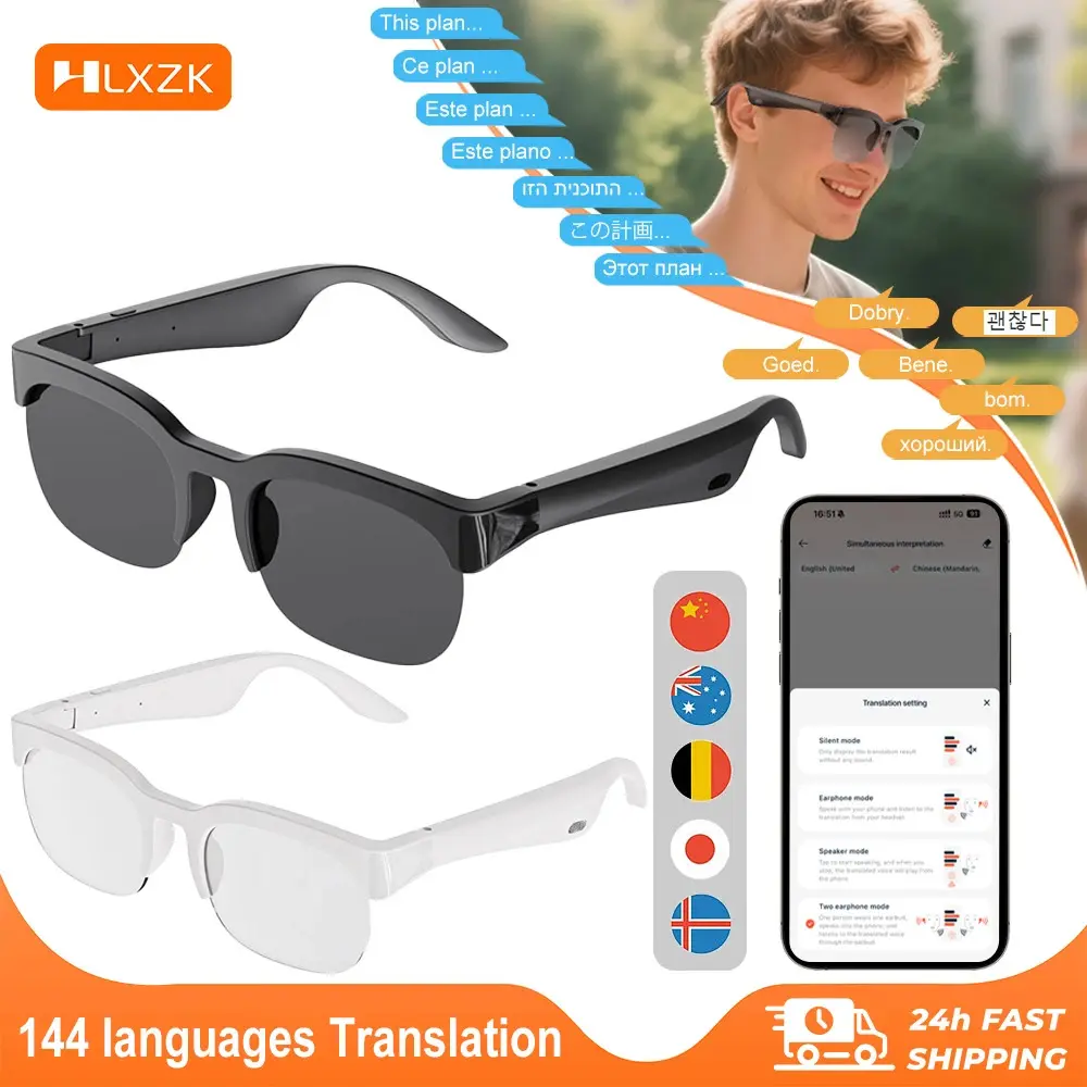 Bluetooth Audio Sunglasses with Mic
