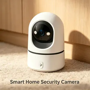 Wi-Fi Full HD Smart Indoor Security Camera, Wifi Security Camera, Wifi Surveillance Camera, Wifi Monitoring Camera, Wireless Wifi Camera, 1080P HD Night Vision, 360° Color View, Two-Way Audio, Motion Detection, Baby & Pet Monitor