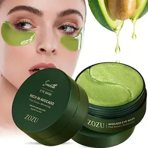 Avocado Moisturizing Eye bagMask,60pcs/set Under Eye Mask, Eye Care Product for Dark Eye Bags, Skin Care Gift Moisturizer Hydrating Comfort