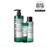 AHA-BHA-PHA Toner&Cleanser Set - Korean Skincare - Miracle Acne Clear Face Foam, Body Wash & Toner Bundle for Deep Pore Purifying & Acne Treatment