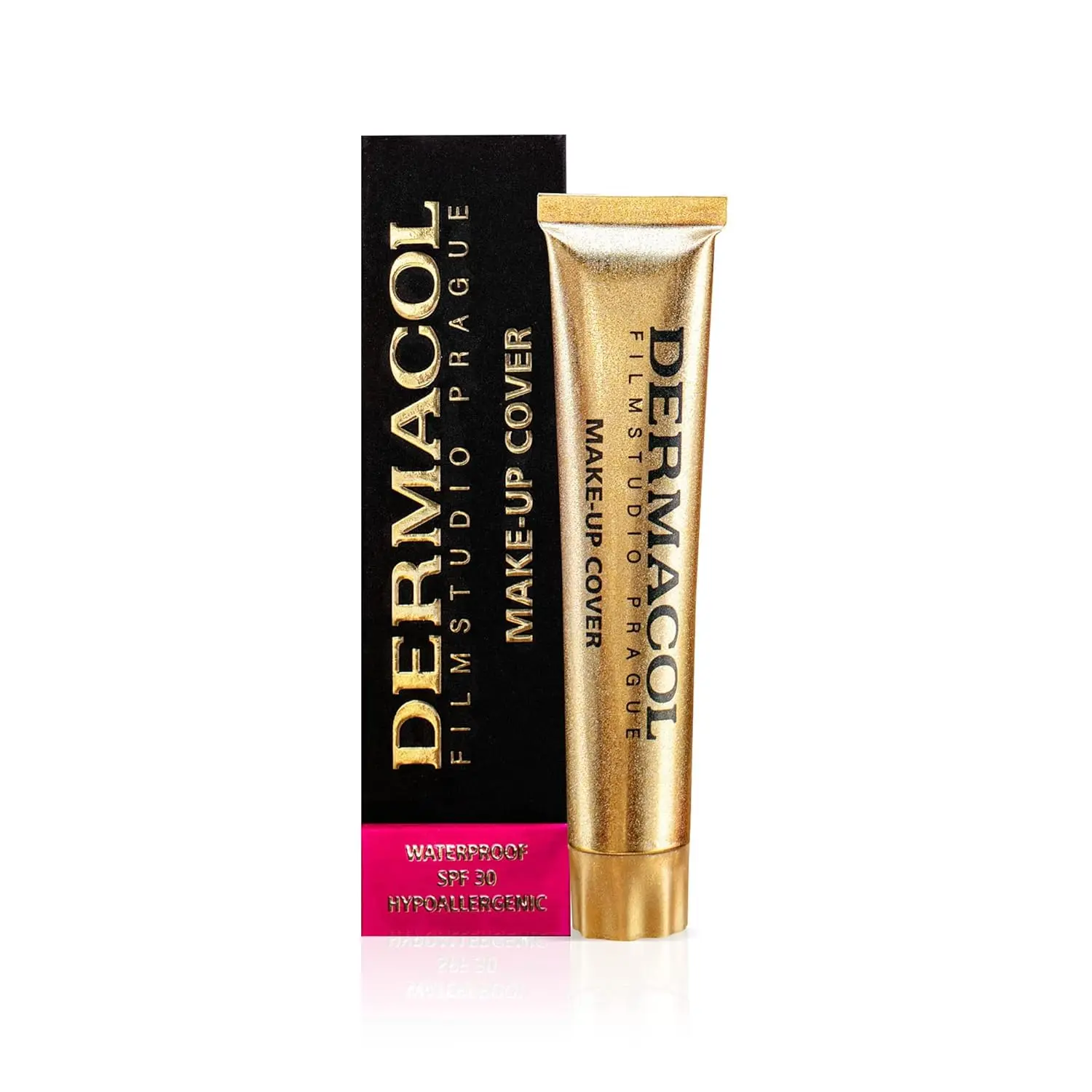 Dermacol - Full Coverage Foundation, Liquid Makeup Matte Foundation with SPF 30 UV, Waterproof Foundation for Sensitive Skin, & Acne, Long-Lasting Makeup Products, 30g, Concealer Flawless - 1 Pack Cosmetic