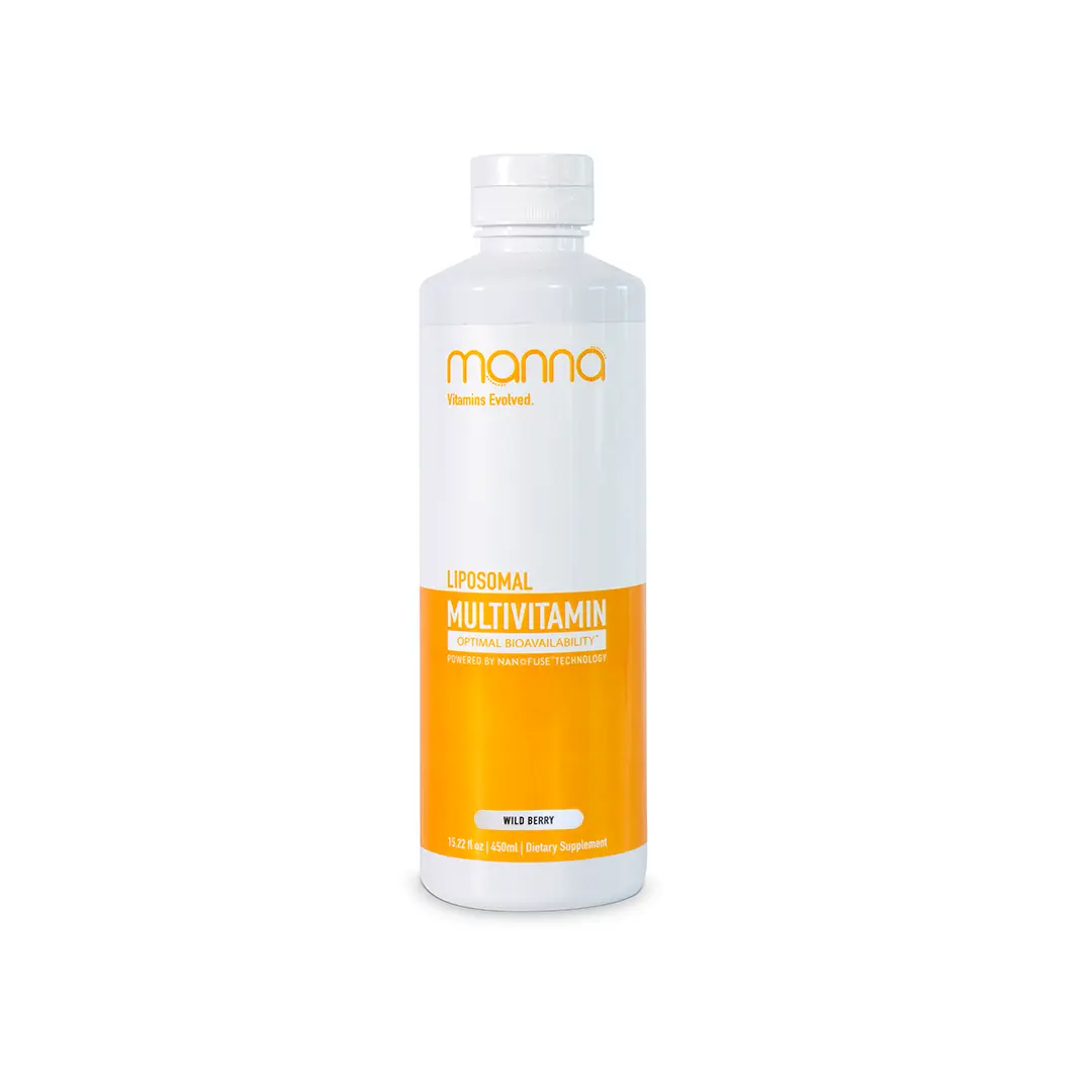 Manna Vitamins Evolved Liposomal Multivitamin - Daily Multivitamin Supplement With 20 Vitamins and Minerals - Multivitamins for Men and Women - Boosts Immune System, Supports Energy and Metabolism