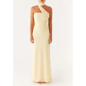 Women Flowy Floral Strapless Y2k Summer Backless Maxi Bodycon Tube  Dress With Scarf,backless Maxi Dress