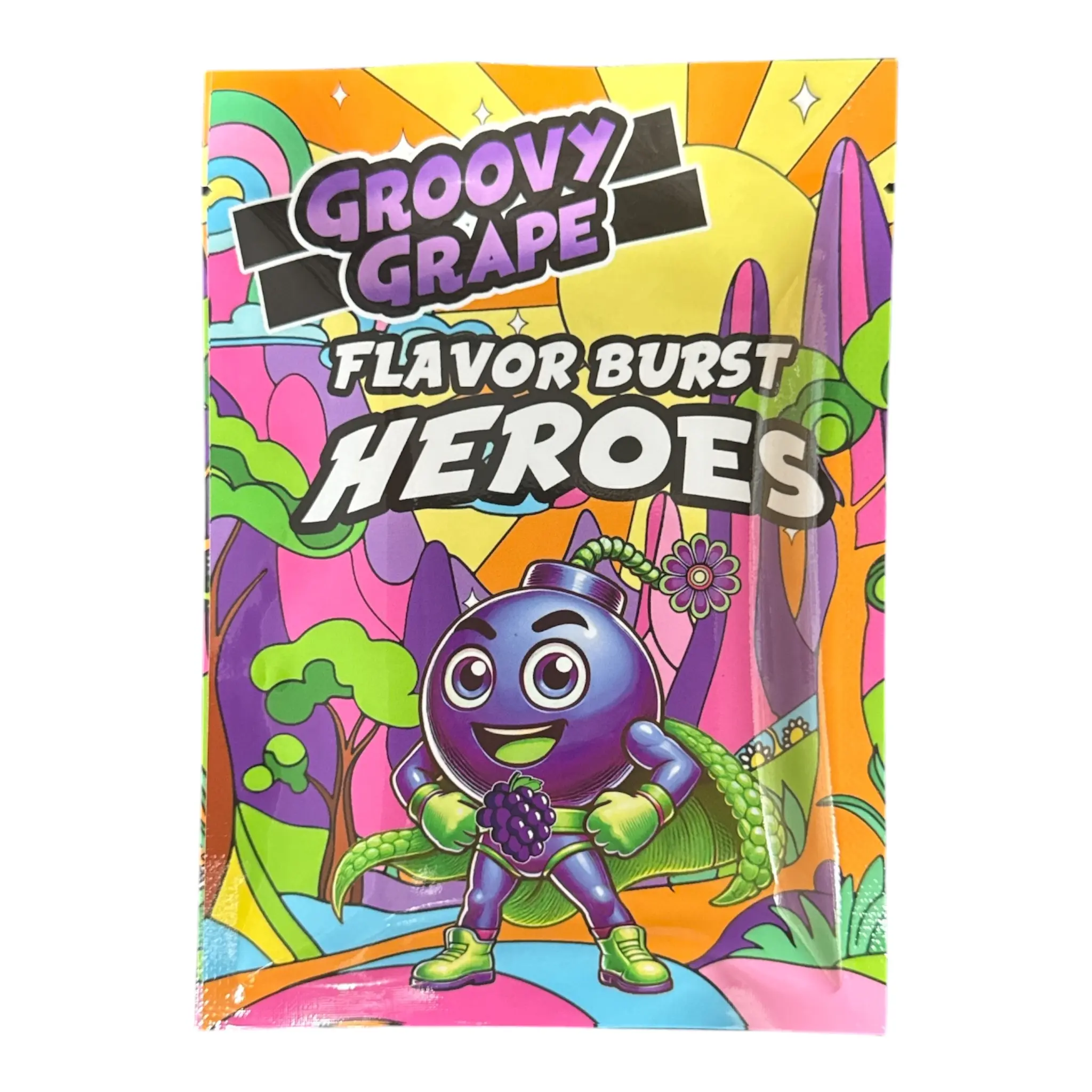 Flavor Burst Heroes - Groovy Grape Edition