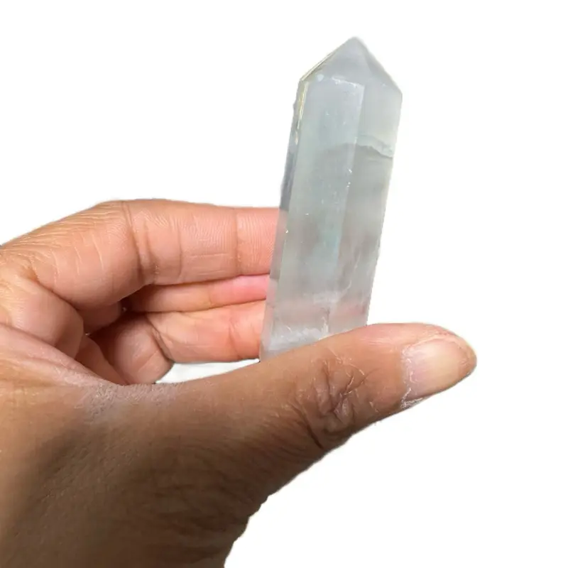 Flourite Crystal Healing Stone for Energy Balance and Positive Vibes