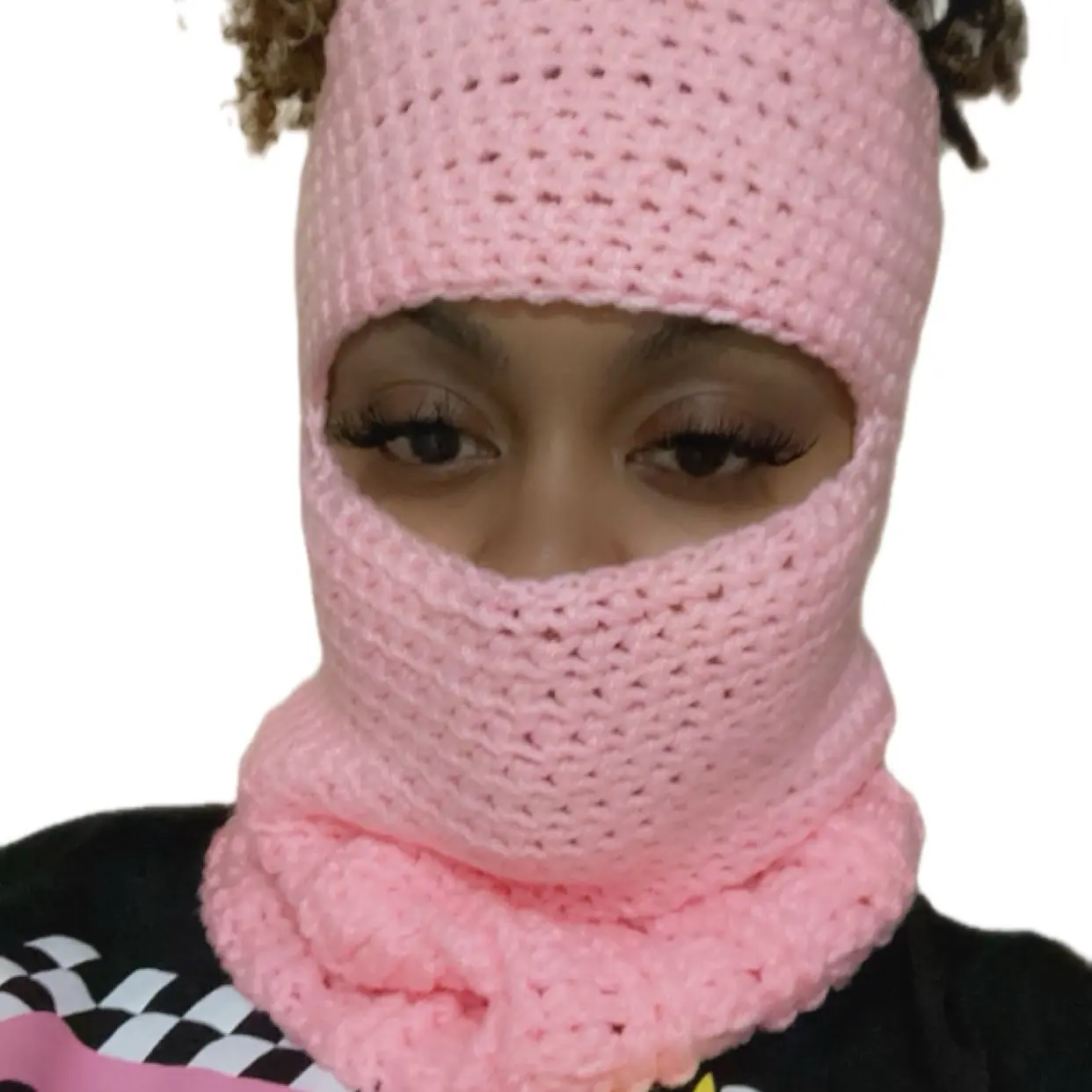 Crochet Ski Mask- Handmade, Soft and Breathable