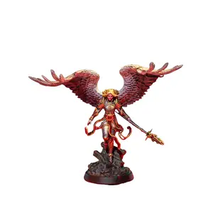 High-Detail 3D Resin Printed Dianna the Lightbringer Figurine - Demons of the Holy Abbey Collectible Figurines, Tabletop RPG Statue, Indoor Home Decor Piece