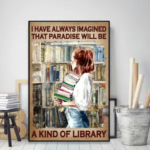 Reading Poster, Bookish Gifts, Book Lover Poster, Classroom Decor, Love Reading Gift, Book Lover Décor