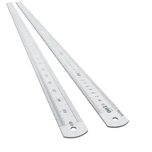 Large Stainless Steel Straight Edge Ruler 1 Meter 100cm 40 Inch Measuring Tool