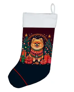 Pomeranian Christmas Christmas Stocking