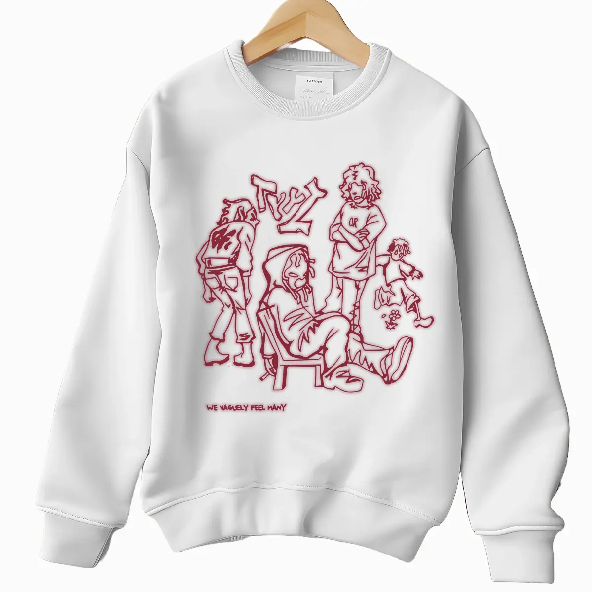 Aelfric Eden Graphic Oversized, Sweatshirt Aelfric Eden Graphic Oversized, sweatshirt are easy to wear