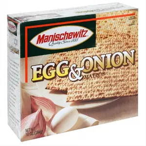 MANISCHEWITZ MATZO EGG & ONION-10 OZ -Pack of 12