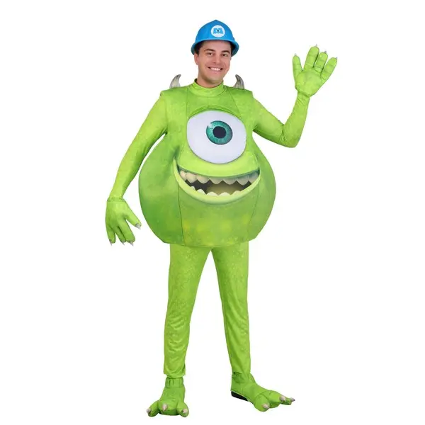 Men's Deluxe Pixar Mike Wasowski Costume (© Disney) (© Disney/Pixar)