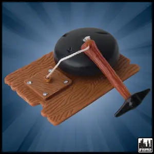 Timekeeper Bell & Hammer for WWE & AEW Wrestling Action Figures