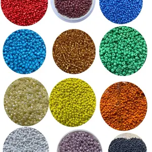 Maddelle Beads | 4mm Glass Seed Beads – 100g Bags | Perfect for Waist Beads, Beaded Jewelry, Art Work, Embroidery, earrings , Bracelets & More | Choose Color | Size 6/0 | Matte Finish + 100 Grams