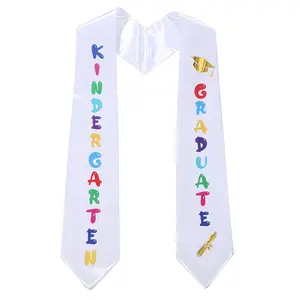 Honorary Award Season Graduation Shoulder Belt, Ceremonial Etiquette Sash for Preschool & Kindergarten, Elegant Graduation Accessory