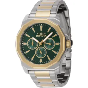Invicta Men's 46847 Speedway Quartz Chronograph Green Dial Watch