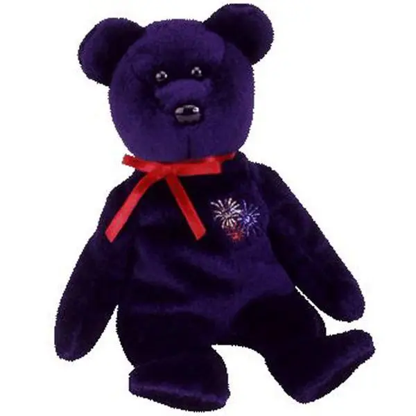 TY Beanie Baby - SPARKS the Bear (UK Exclusive) (8.5 inch) - MWMTs