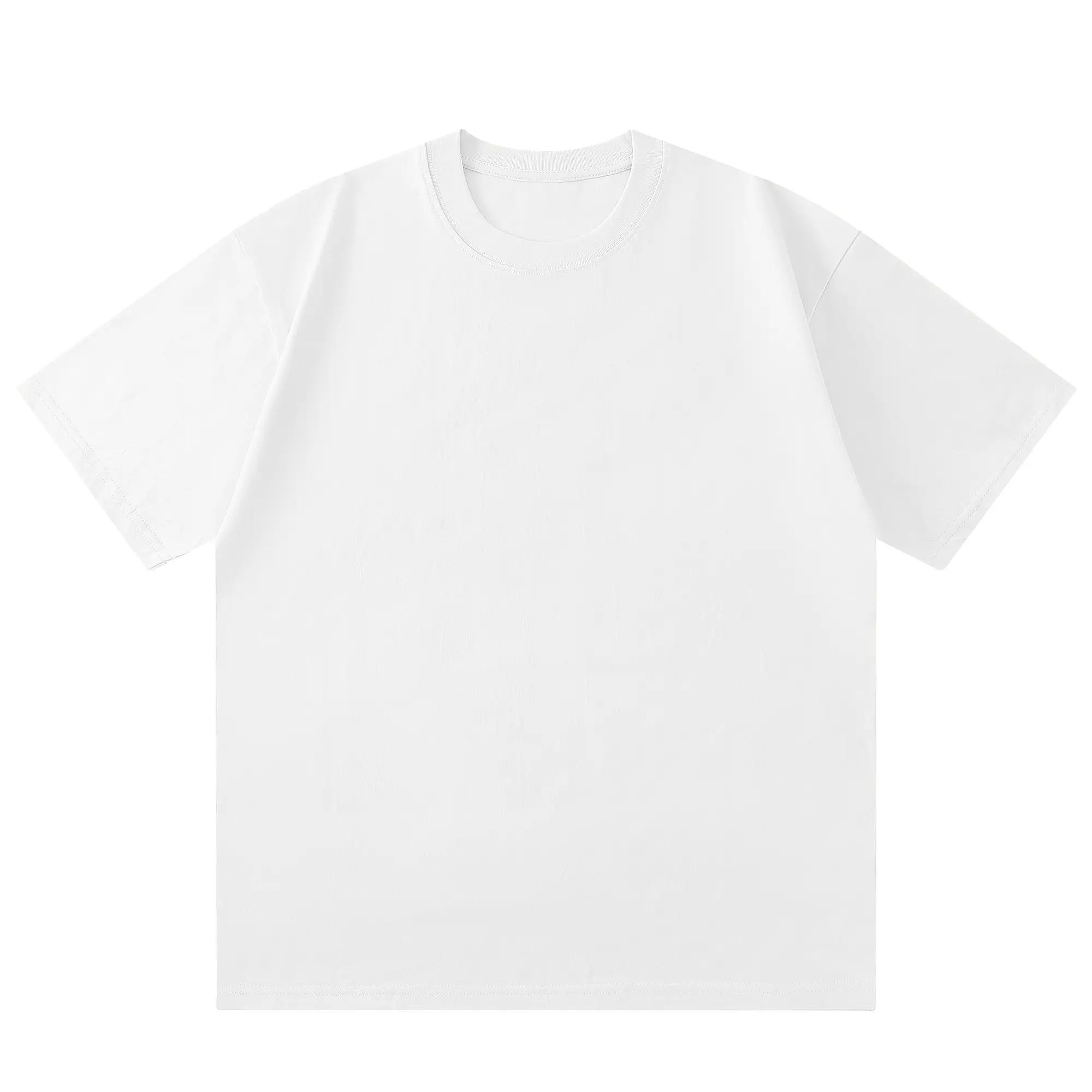 Classic White T-Shirt - Comfortable Short Sleeve Crew Neck Top for Everyday Wear