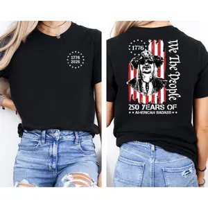 Kid Rock Patriotic Freedom Shirt, We The People 250 Years Of American Badass Shirt, American Flag 1776 Anniversary Shirt, USA 250th Shirt