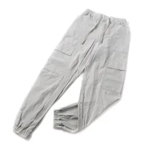 Pre-owned MONCLER Cotton Small Leather Goods PANTALONE Cargo Pants Women