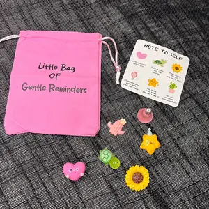 6pcs Pocket Gentle Reminder|Positive Self-Love and Mindfulness Gift/Encouragement Gift Set|self-Care Gift, Friendship Gift, Friend Encouragement Gift, Christmas Gift, Halloween Gift, Christmas Decoration, Party Gift Packs, Graduation Gifts, Gift Package