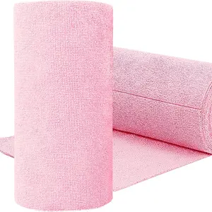 Microfiber Cleaning Cloth Roll, 20pcs Reusable Tear Away Microfiber Super Absorbent Towels, Ultra Absorbent Dish Rags for Car, Home, Garage Or Shop, Durable Cleaning Supplies
