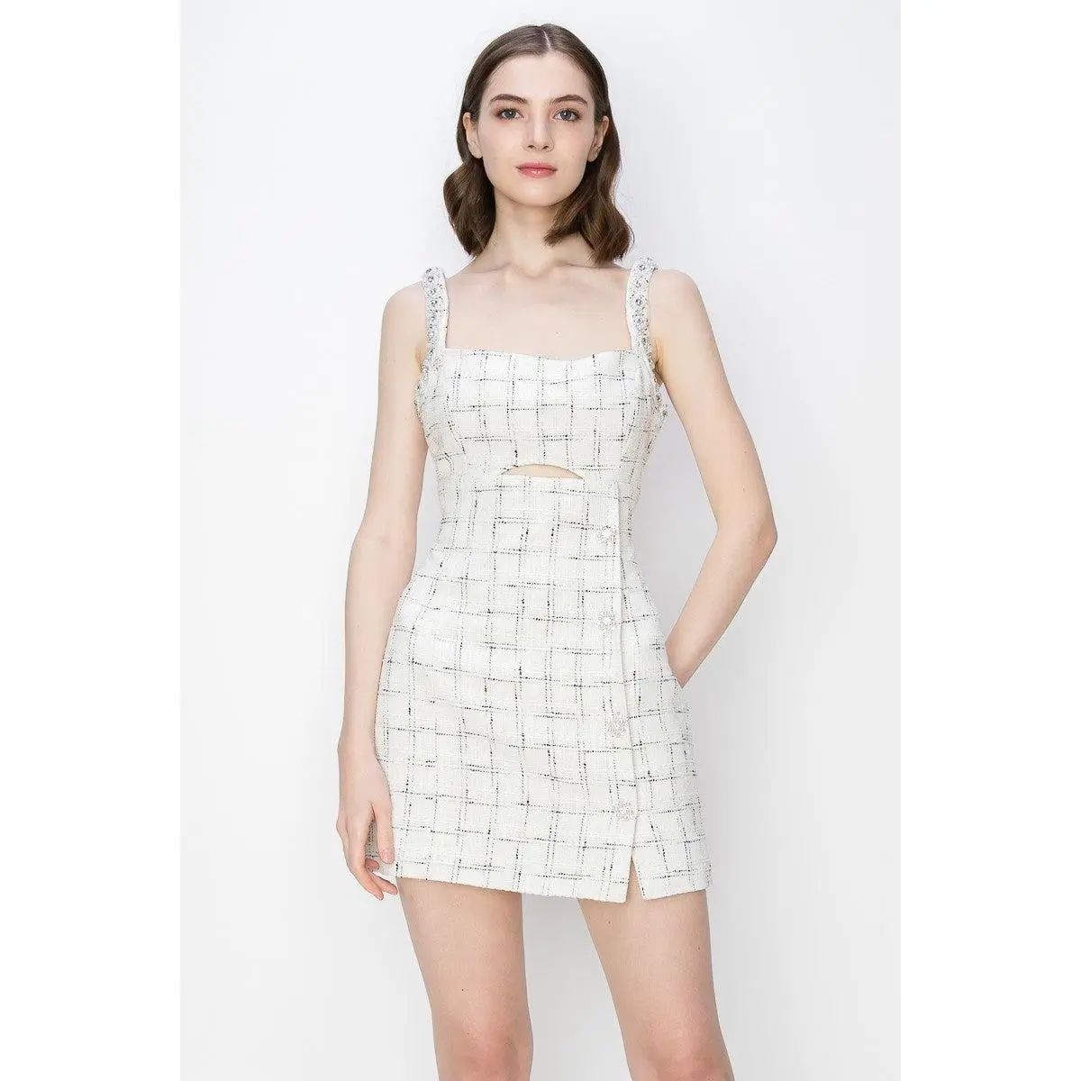 Taylor Tweed Mini Dress