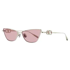 Valentino V-Logo Sign Sunglasses VLS-135 C Silver 61mm