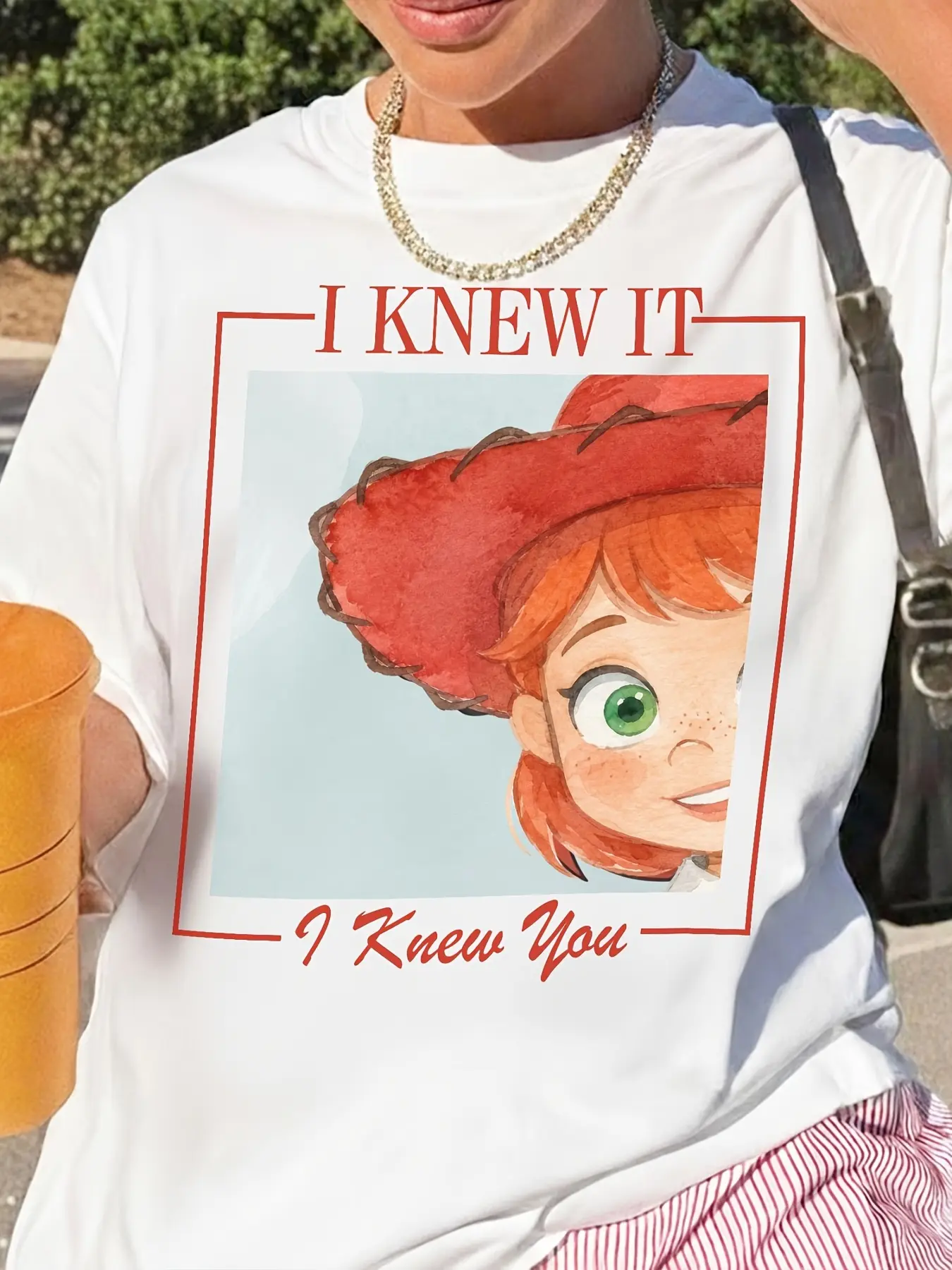 Women I Knew It I Knew You Shirt, Cute Redhead Girl Graphic Tee, Retro Aesthetic Cartoon Shirt, Vintage Style Unisex T Shirt, Gift for Her