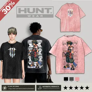 KINGDOM HEARTS SORA v2 Washed Tshirt Unisex graphic tee 90s Fabric Fit Clothes Top Cotton, Menswear Top Black Casual Crewneck Shortsleeve Clothes Soft