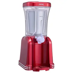 Slushy Machine for Home, 32oz Tank Home-use Margarita Machine, Smoothie Frozen Drink Maker with Food-grade Materials, Slushie Machine for Home DIY, Kids' Parties, Red