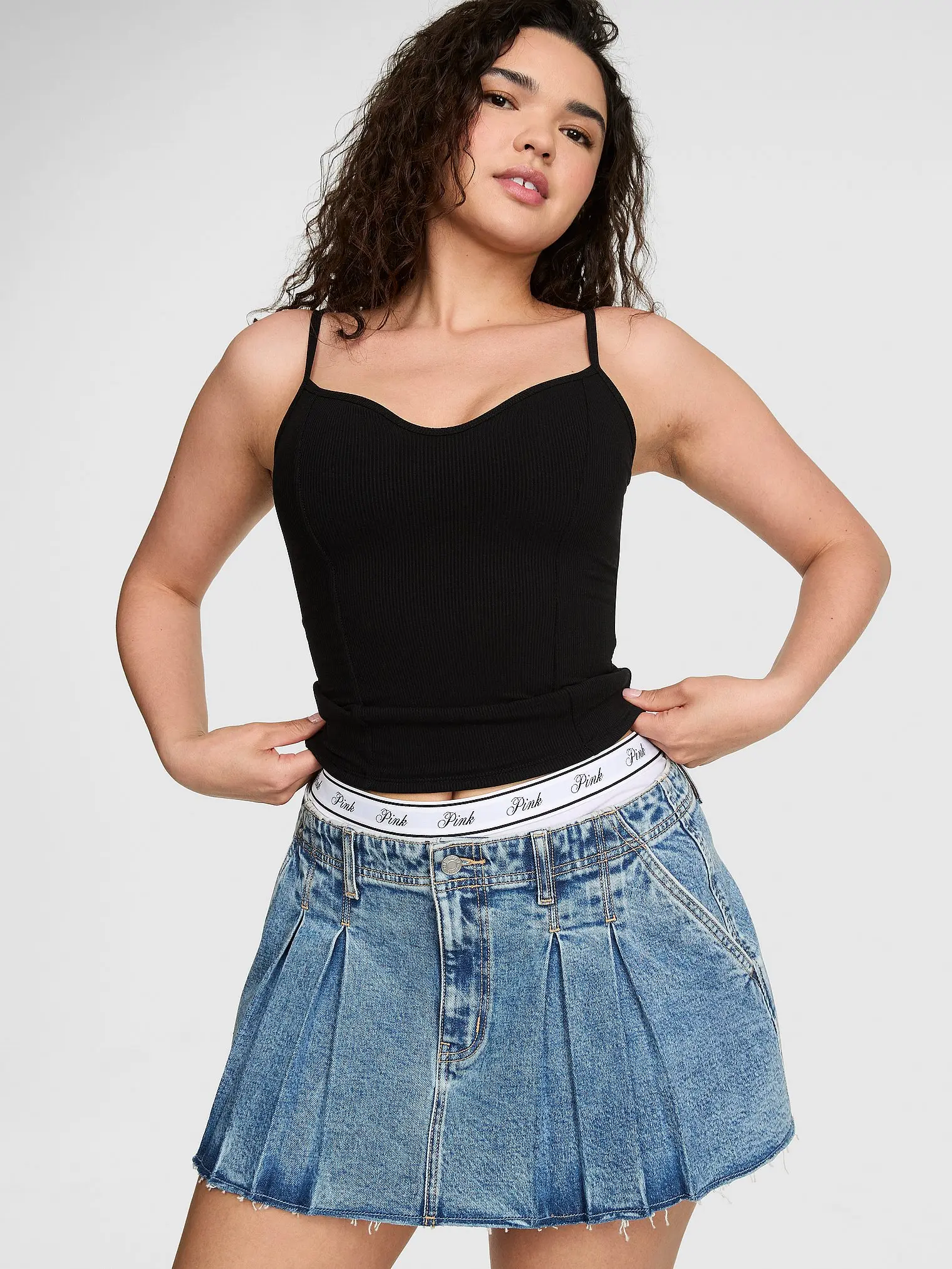 PINK Bounce Back Corset Tank Top