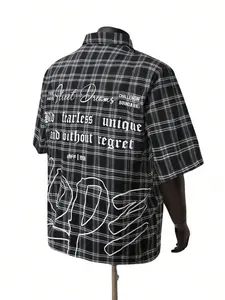 Men's Plaid Print Trendy Shirt, Comfortable Fit for Daily Wear, Versatile Casual Style Suitable for Various Occasions